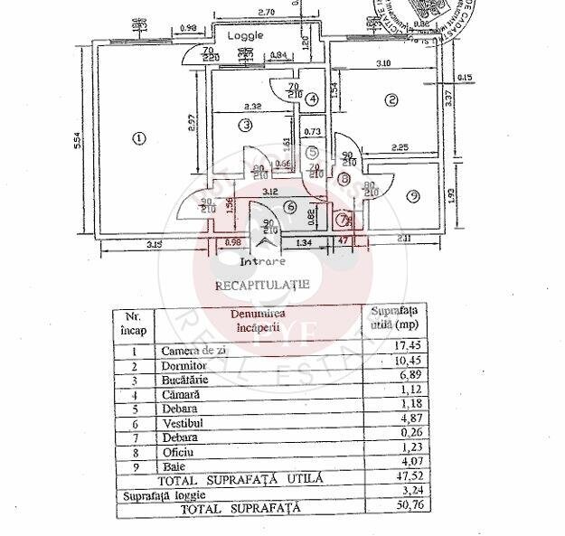 Margeanului | Ap 2 camere | decomandat | 51 mp | B11240